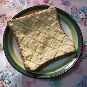 卵なし☆メロンパン風トースト☆